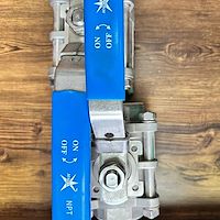 شیر گازی کلاس ۸۰۰ چهار پیچ ۳۱۶ دنده مارک MARS